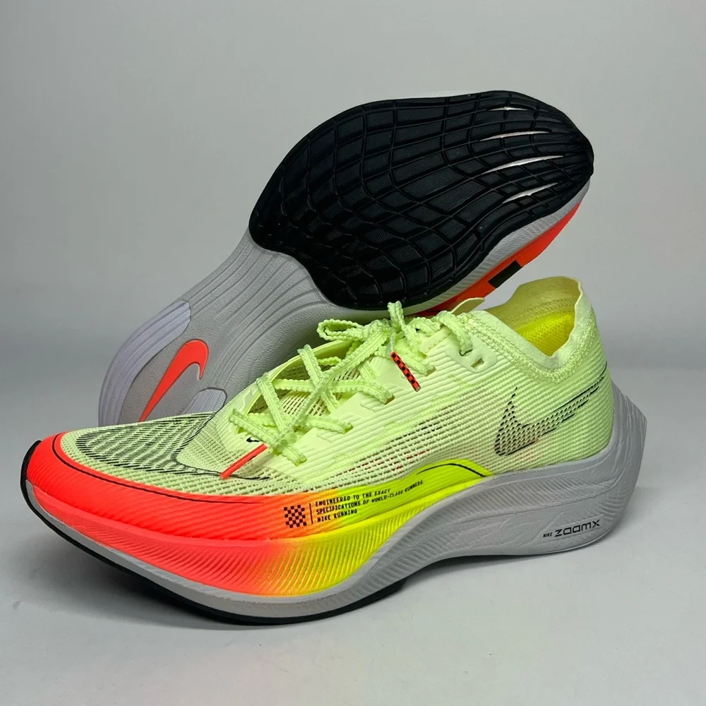 Mens Nike Zoomx Vaporfly Next% 2 CU4111-700 USED Size14 - Picture 1 of 12